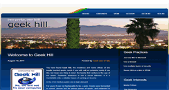 Desktop Screenshot of geekhill.org