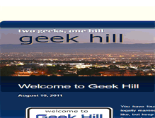 Tablet Screenshot of geekhill.org